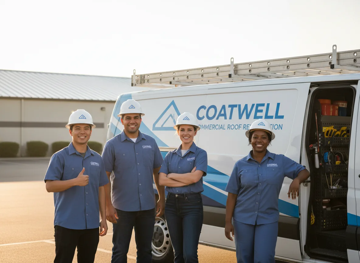 Commercial roof coating company in Pinola, MS